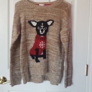 Christmas Chihuahua sweater